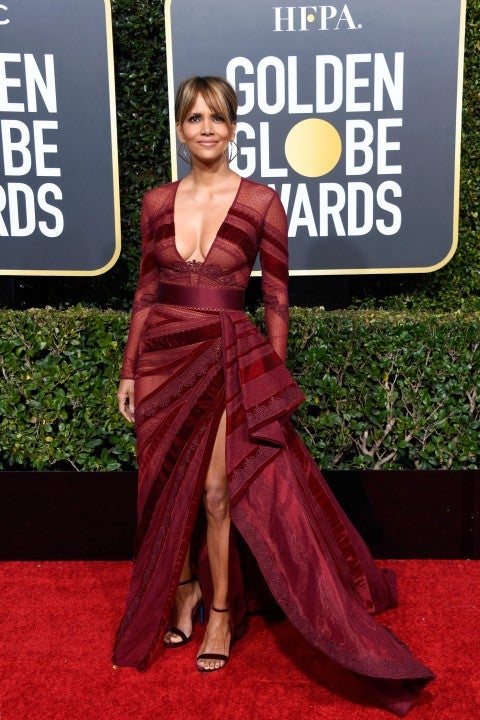 Halle Berry at 2019 golden globes