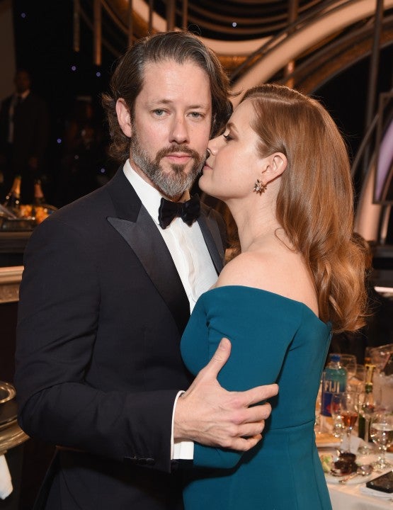Darren Le Gallo and Amy Adams at 2019 golden globes