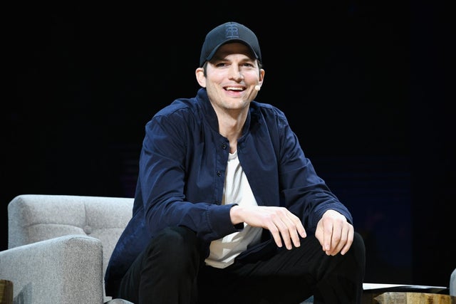 Ashton Kutcher onstage during WeWork Presents Second Annual Creator Global Finals