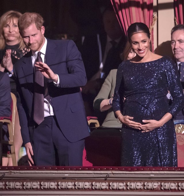 Prince Harry and Meghan Markle at Cirque du Soleil Premiere Of 'TOTEM' 