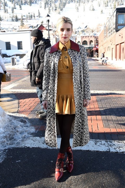 Emma Roberts at Sundance Festival 2019
