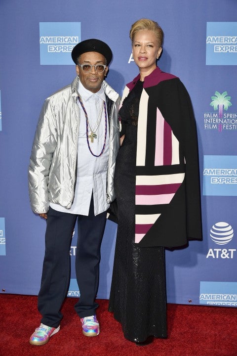 Spike Lee and Tonya Lewis Lee at PSIFF gala 2019