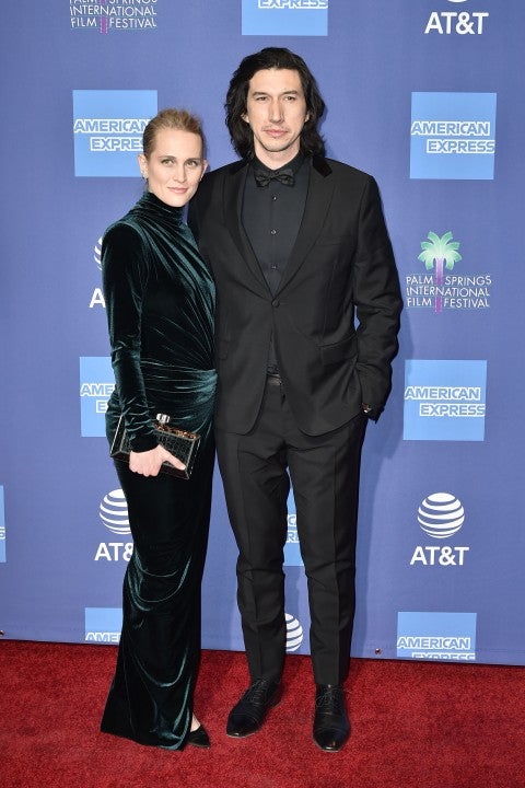 Joanne Tucker and Adam Driver at PSIFF gala 2019