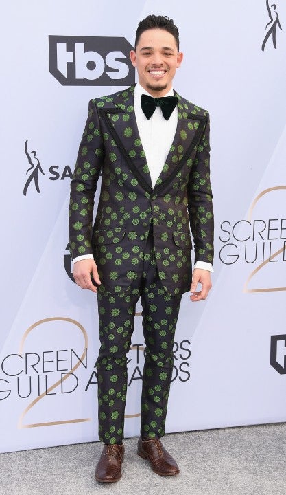 Anthony Ramos at the 25th Annual Screen Actors Guild Awards 