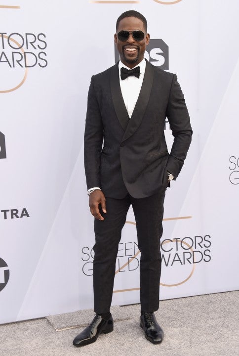 Sterling K. Brown at the 25th Annual Screen Actors Guild Awards