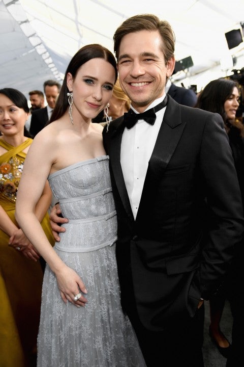 Rachel Brosnahan and Jason Ralph at the 25th Annual Screen Actors Guild Awards