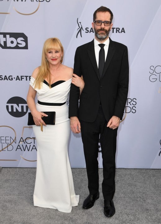 Patricia Arquette and boyfriend at 2019 sag awards