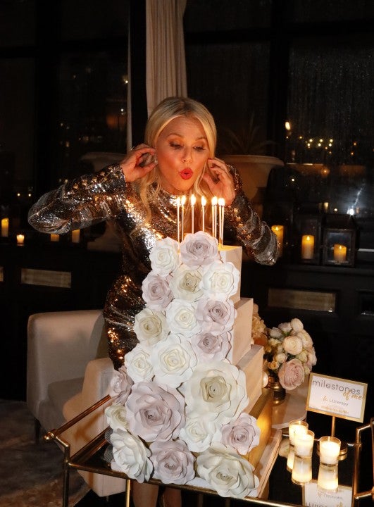 Christie Brinkley birthday cake