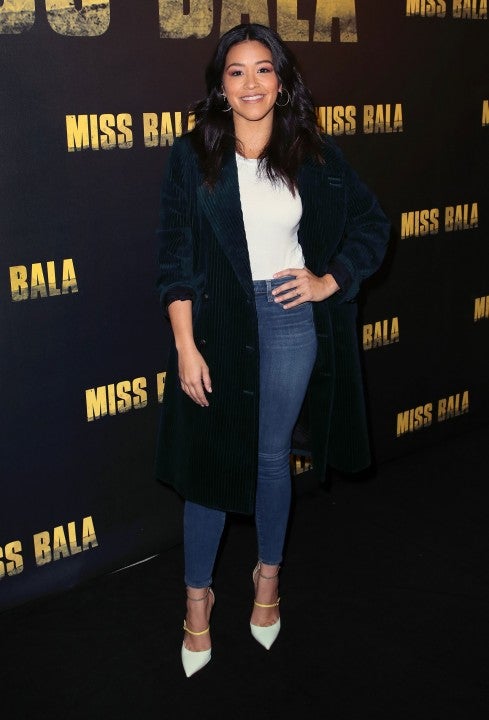 Gina Rodriguez at Miss Bala photocall