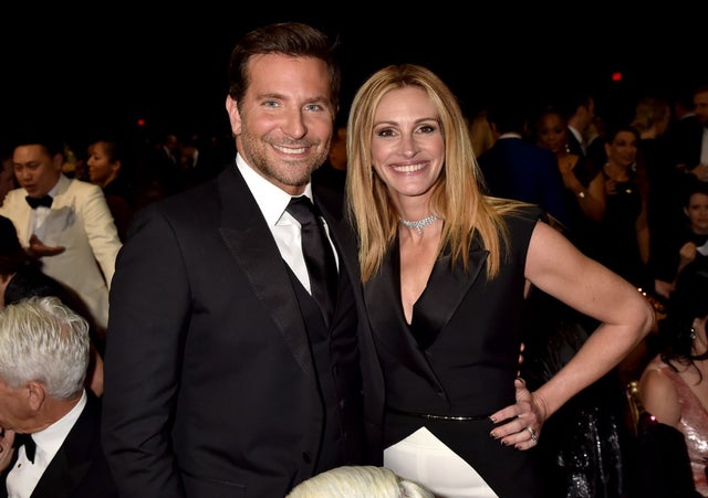 Bradley Cooper and Julia Roberts at Critics Choice Awards 2019