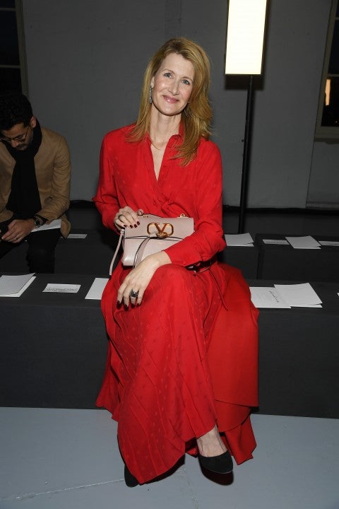 Laura Dern at Paris Fashion Week