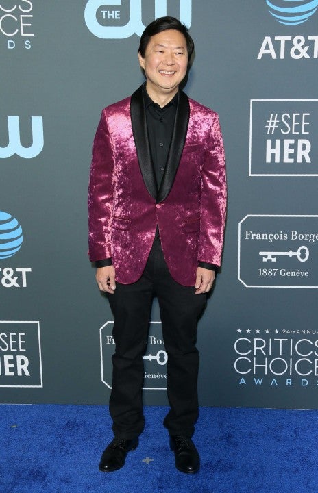 Ken Jeong at the 2019 Critics' Choice Awards in Santa Monica on Jan. 13