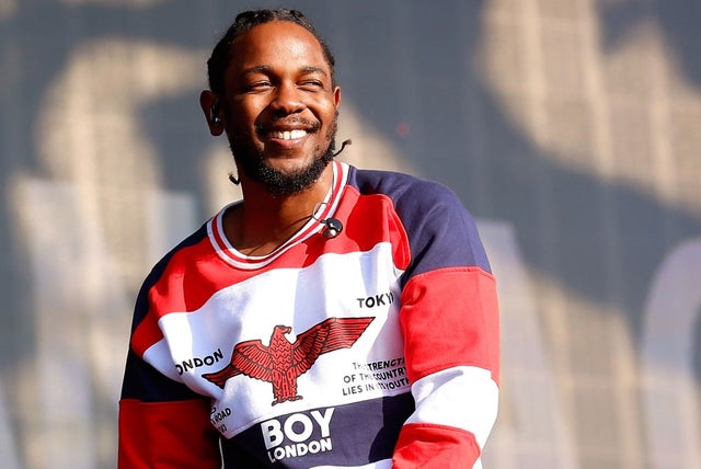 Kendrick Lamar performs in London in 2016