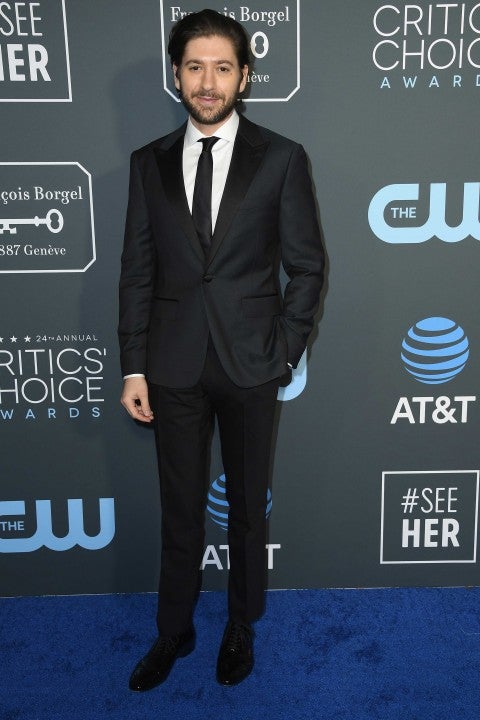 Michael Zegen at the 2019 Critics' Choice Awards in Santa Monica on Jan. 13