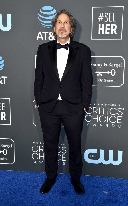 Peter Farrelly at the 2019 Critics' Choice Awards in Santa Monica on Jan. 13