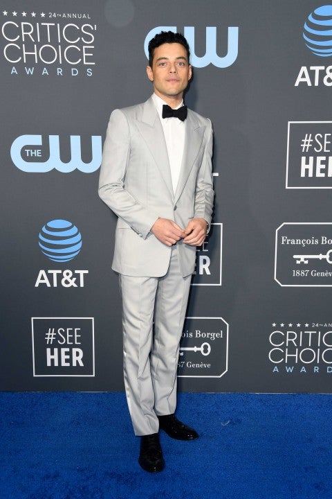 Rami Malek at the 2019 Critics' Choice Awards in Santa Monica on Jan. 13