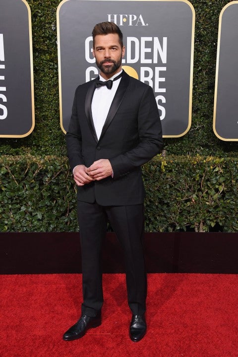 Ricky Martin attends the 76th Annual Golden Globe Awards at The Beverly Hilton Hotel on January 6, 2019 in Beverly Hills, California.