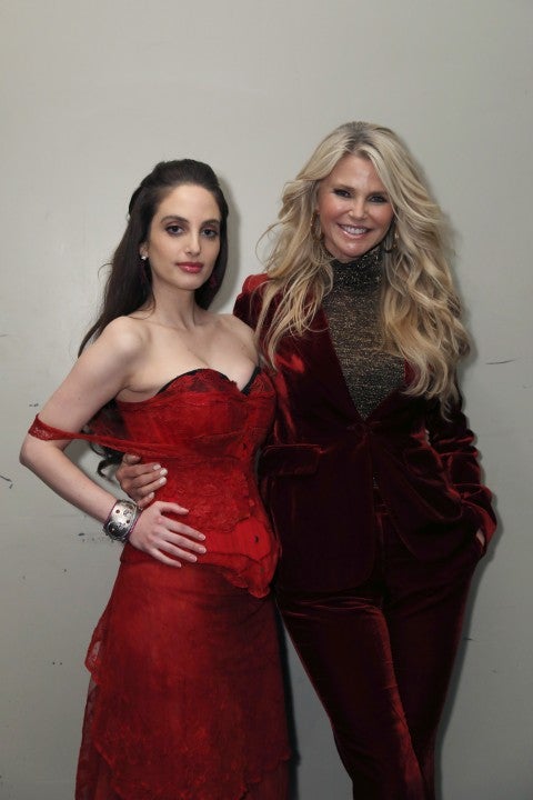 Alexa Ray Joel and Christie Brinkley at Woman's Day Celebrates 16th Annual Red Dress Awards
