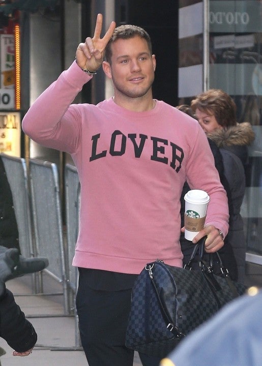 Colton Underwood in Lover shirt