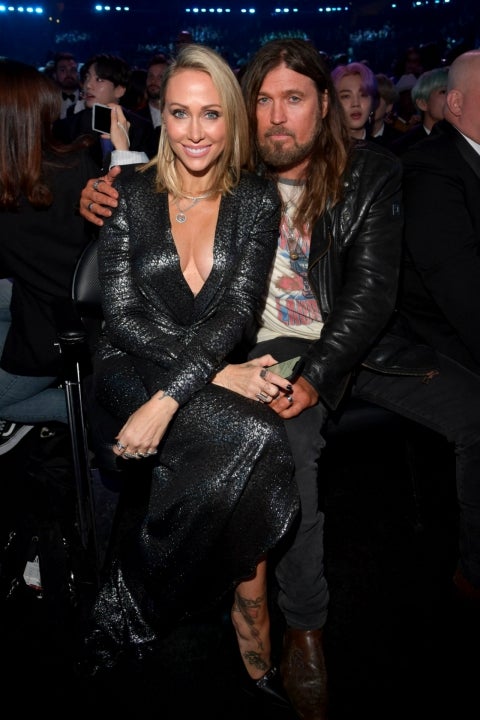 Trish and Billy Ray Cyrus