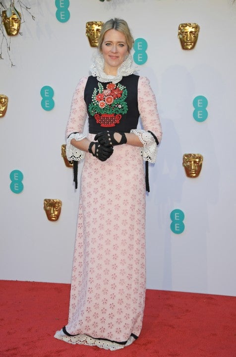 Edith Bowman at the EE British Academy Film Awards 