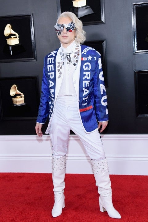 Ricky Rebel at the 61st Annual GRAMMY Awards 