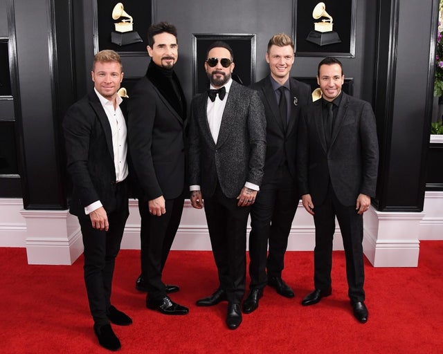 Backstreet Boys at the 61st Annual GRAMMY Awards 