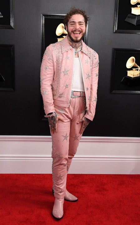 Post Malone at 2019 grammys