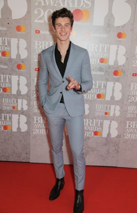 Shawn Mendes at 2019 brit awards