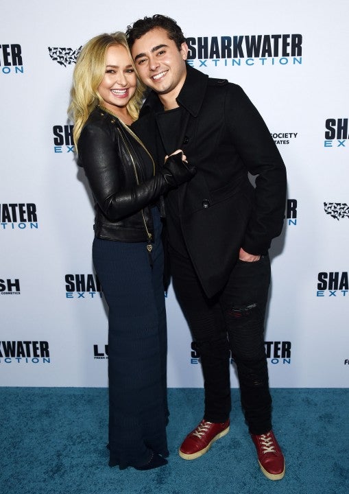 Hayden Panettiere and Jansen Panettiere at a screening of Sharkwater Extinction