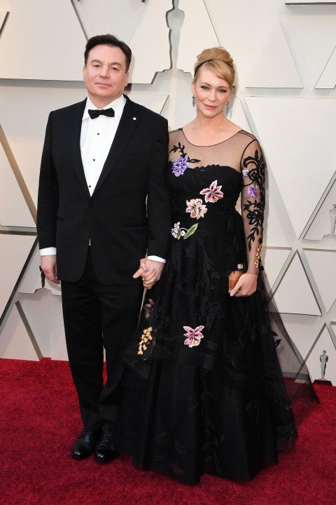 Mike Myers and Kelly Tisdale at 2019 oscars