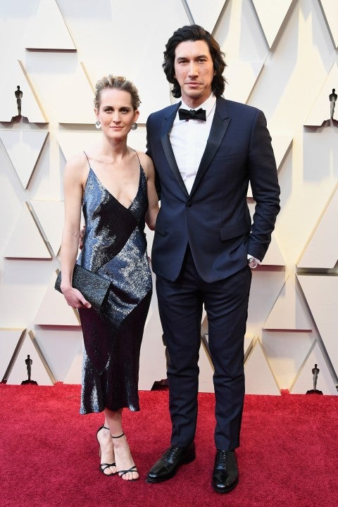 Joanne Tucker and Adam Driver at 2019 oscars