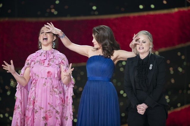 Maya Rudolph, TIna Fey and Amy Poehler at 2019 oscars