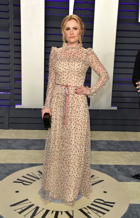 Anna Paquin at the 2019 Vanity Fair Oscar Party