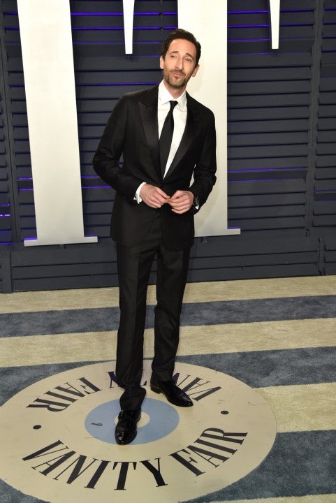 Adrien Brody at the 2019 Vanity Fair Oscar Party