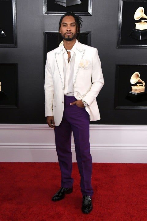Miguel at the GRAMMYs