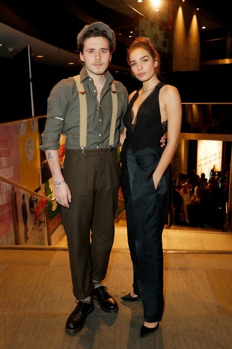 Brooklyn Beckham and Hana Cross at Naked Heart Foundation’s Fund Fair