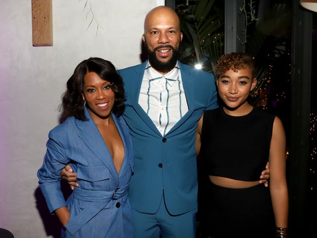 Regina King, Common and Amandla Stenberg at Common's 5th Annual Toast to the Arts at Ysabel 