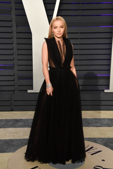 Dove Cameron at the 2019 Vanity Fair Oscar Party 