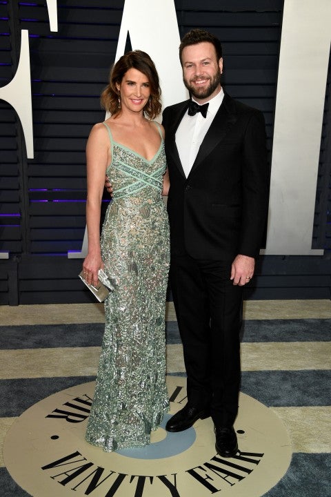 Cobie Smulders and Taran Killam at 2019 Vanity Fair Oscar Party
