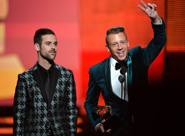 Macklemore & Ryan Lewis win best new artist at 2014 grammys