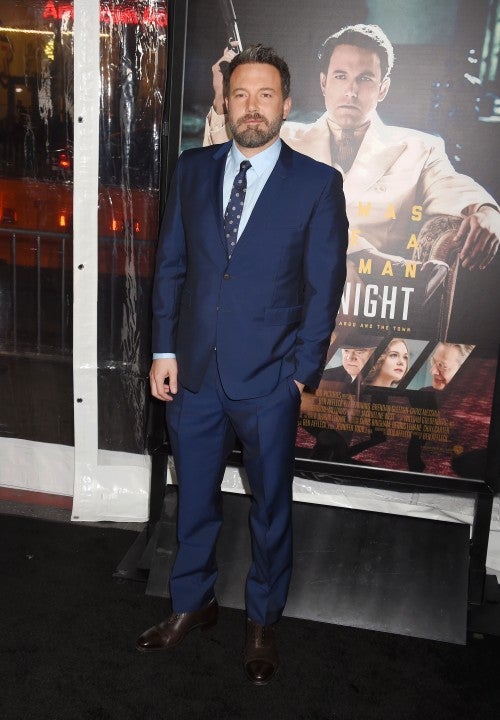 Ben Affleck at live by night premiere in 2017