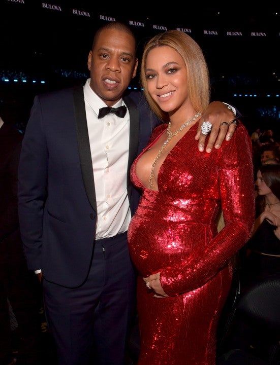 Jay Z and Beyonce at 2017 grammys