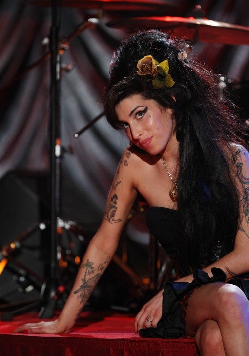 Amy Winehouse at 2008 grammys