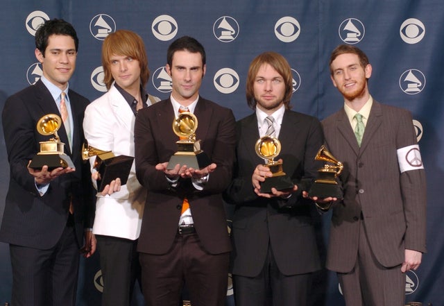Maroon 5 at Grammys 2005