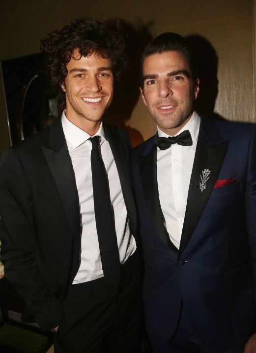 Zachary Quinto and Miles McMillan