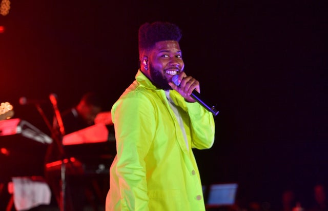 Khalid performs in spotify concert