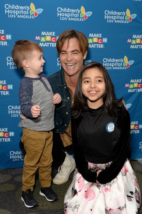 Chris Pine at the Children's Hospital Los Angeles fourth annual Make March Matter fundraising campaign kick-off event 
