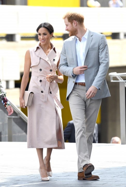 Meghan and Harry in july 2018
