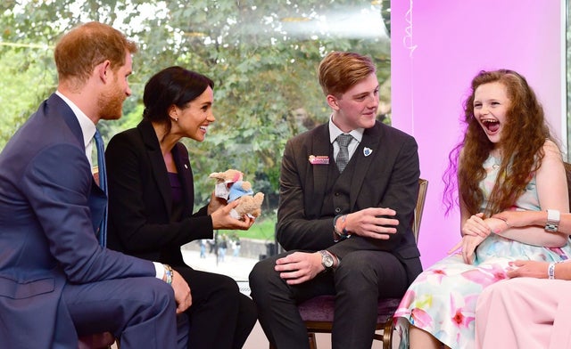 harry and meghan at wellchild awards 2018